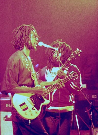 Which dreadlocked Rastafarian image is Peter Tosh known for?