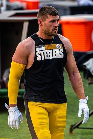 What position does T. J. Watt play in football?