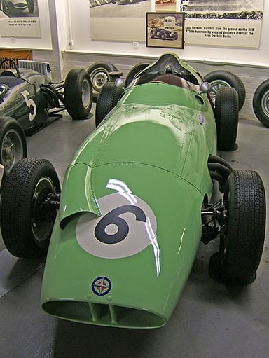 In which year did BRM first come second in the constructors' competition?