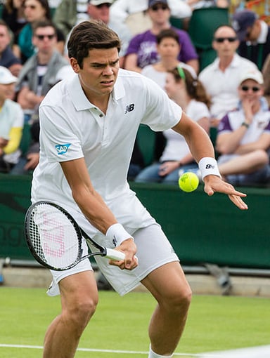 In which Grand Slam did Milos Raonic reach the finals?