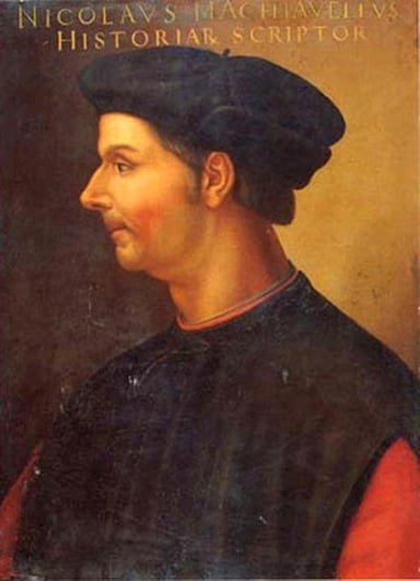 When was Niccolò Machiavelli born?