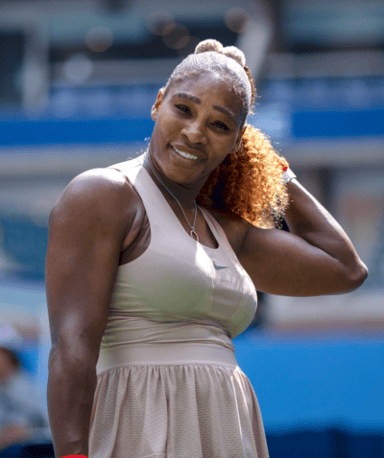 What does Serena Williams look like?