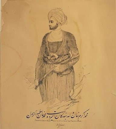 How long did Dost Mohammad Khan serve as the Emir of Afghanistan?
