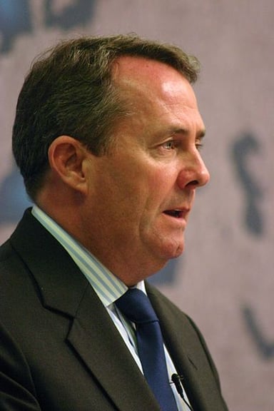 How long did Liam Fox serve as Secretary of State for Defence?