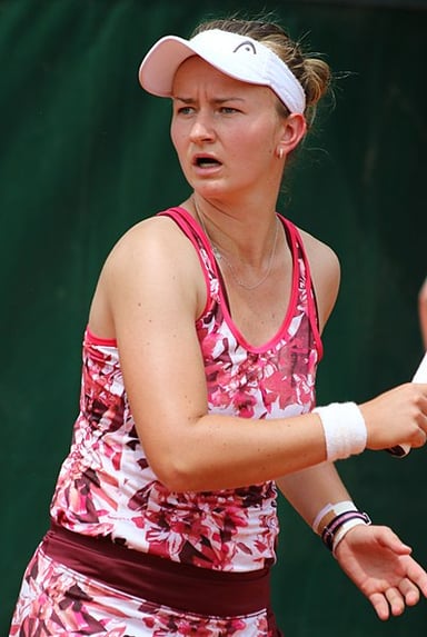 When did Barbora Krejčíková win the career Super Slam in women's doubles?