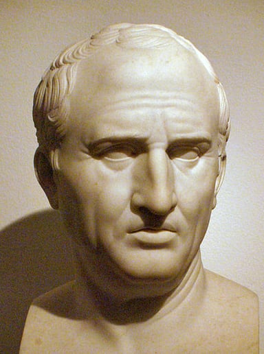 What Latin philosophical vocabulary term did Cicero coin for "evidence"?