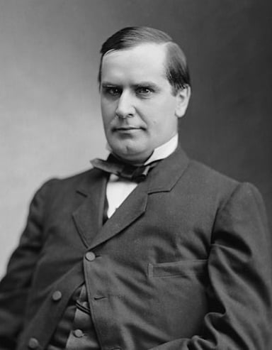 What is William McKinley's place of burial?