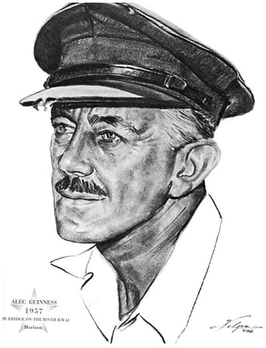 Which award did Alec Guinness win for "The Bridge on the River Kwai"?
