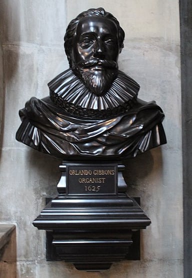 In which year was Orlando Gibbons born?