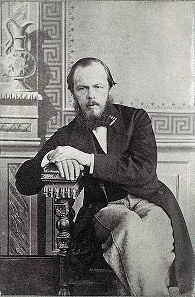How many novels is Dostoevsky credited with?