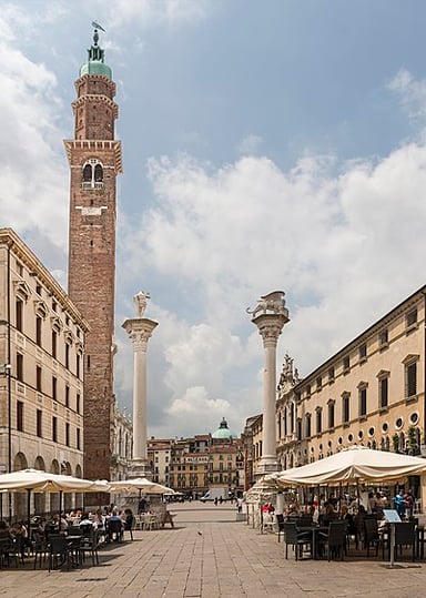 When was Vicenza listed as a UNESCO World Heritage Site?