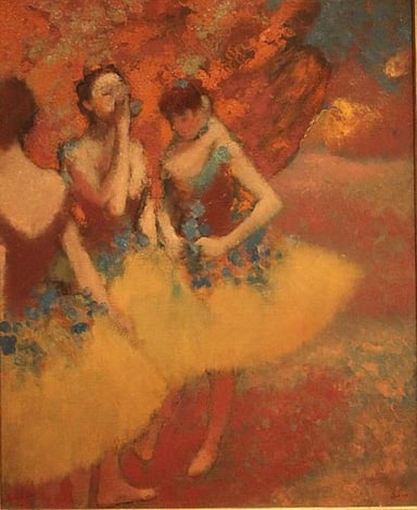 Degas has a famous series featuring which type of performers?