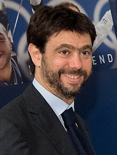 What are Andrea Agnelli's most famous occupations?