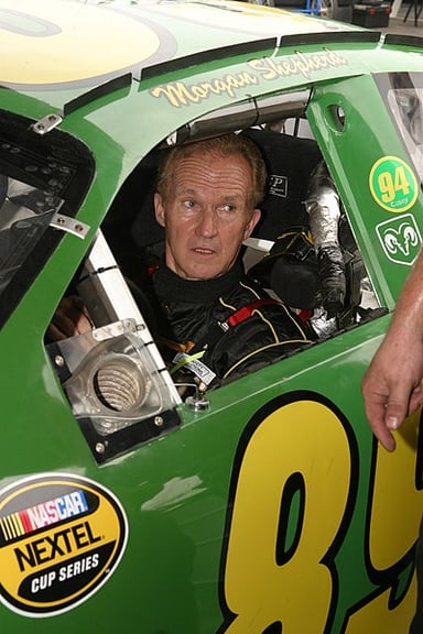 What is Morgan Shepherd's role in the racing community besides being a driver?