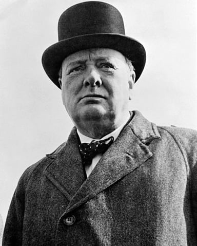 Who is Winston Churchill married to?