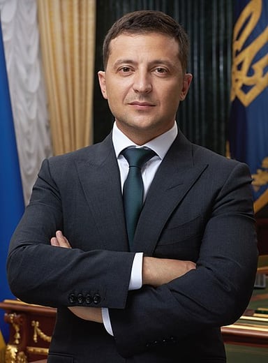 What does Volodymyr Zelenskyy look like?