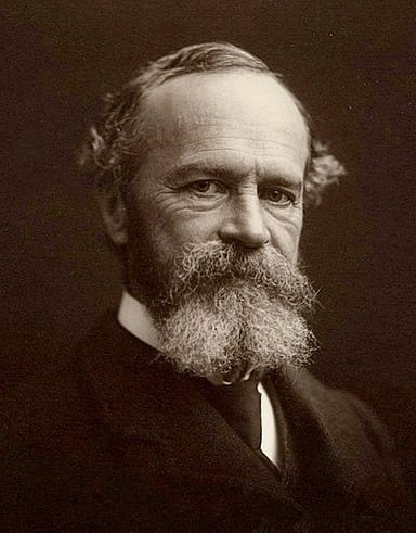 What is the title of one of William James' most influential books?
