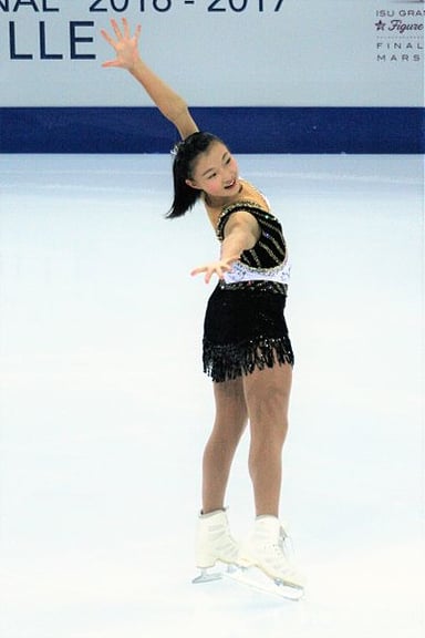 What color costume did Kaori wear in her 2022 World Championship free skate?