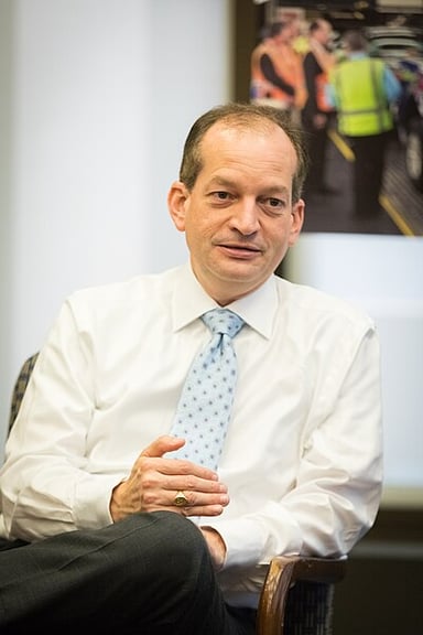 When did Alexander Acosta resign from his position of the United States Secretary of Labor?