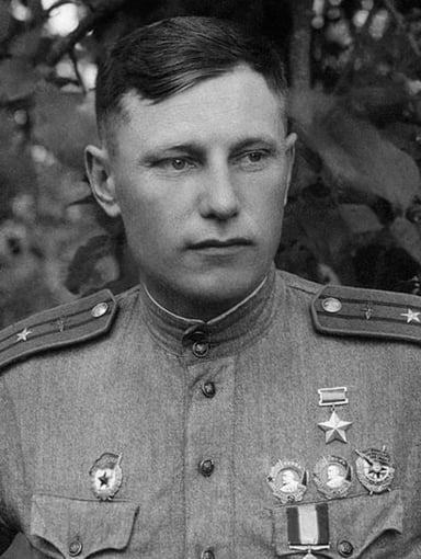 What rank did Alexander Pokryshkin later achieve?