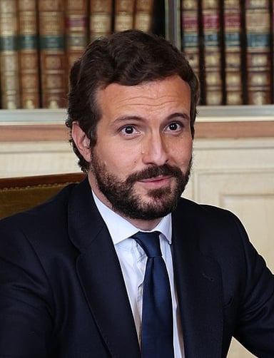 Which city does Pablo Casado represent in the Congress of Deputies until 2022?