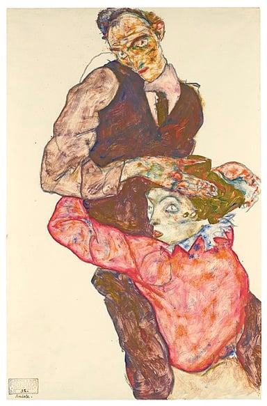 What major event happened the year Schiele died?