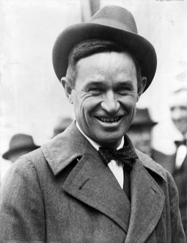 Will Rogers was a crusader for what type of expansion?