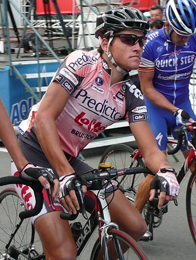 Van Avermaet won the individual road race event at the Summer Olympics while outing for which team?