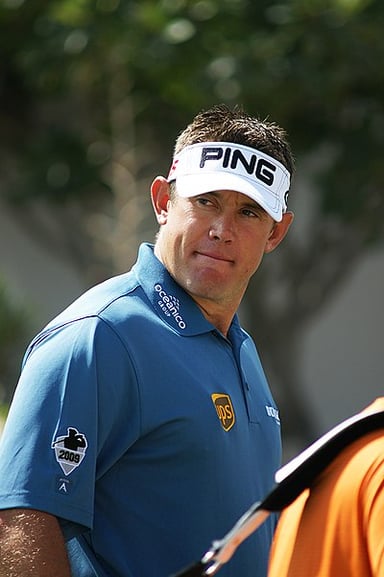 Who was the last British golfer to hold the world number one position before Lee Westwood?