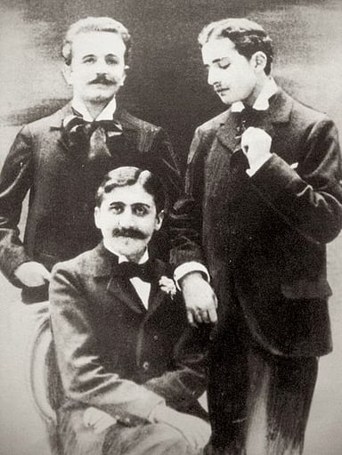 What was Marcel Proust's first published work?