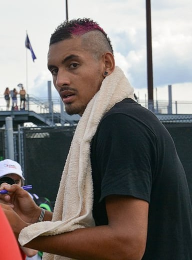 What is Nick Kyrgios's most well-known occupation?