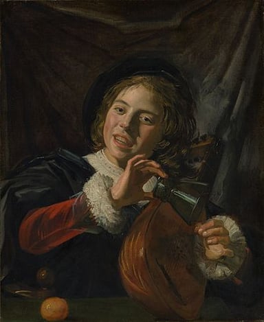 Did Frans Hals mostly paint religious themes?