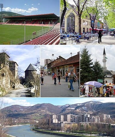 What is Zenica known for besides being a university center?