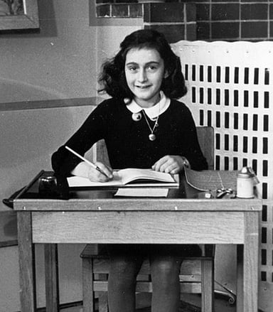 When did Anne Frank die?