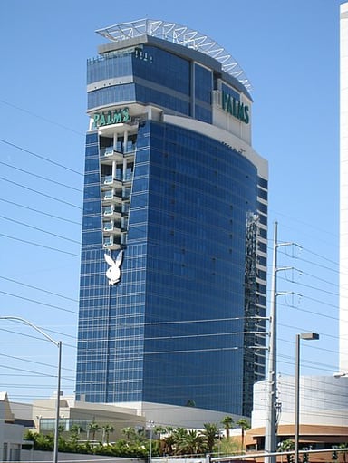 Which tower at the Palms Casino Resort housed the Playboy Club?