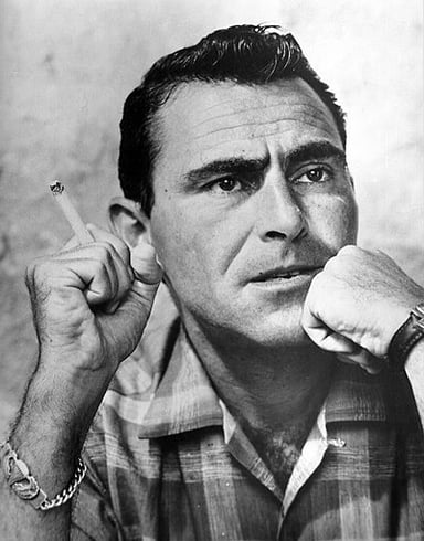 Aside from'Patterns', which other television play contributed heavily to Rod Serling's fame?