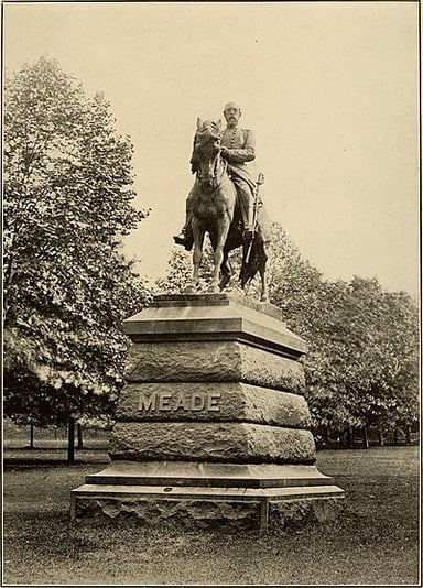 Which campaign did Meade fight in before Gettysburg?