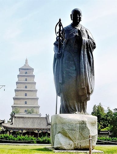 Which emperor was ruling during Xuanzang's journey to India?
