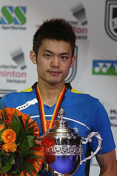 Lin Dan completed the Super Grand Slam by winning which event last?