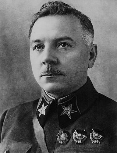 What year was Voroshilov appointed as a Marshal of the Soviet Union?