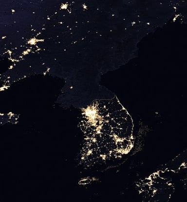 What is the size of North Korea?