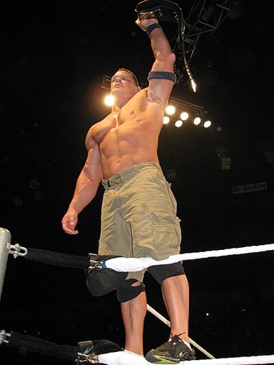 Which sport is John Cena famous for?