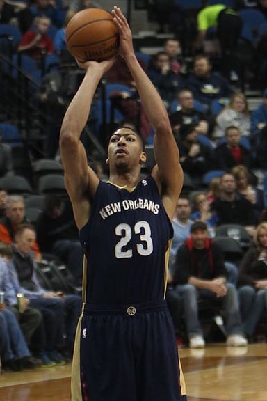 In which year was Anthony Davis named to the NBA 75th Anniversary Team?
