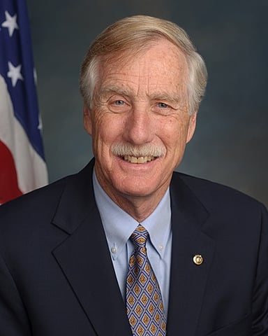 Where was Angus King born and raised?