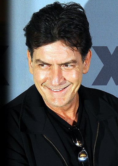 Charlie Sheen publicly revealed he was HIV positive in which year?