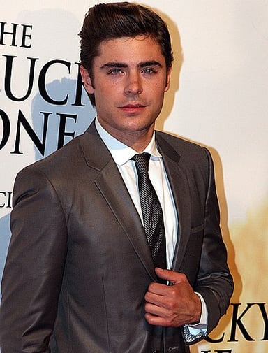 What was Zac Efron's first professional acting role?