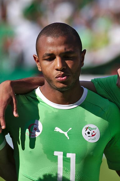 Who did Yacine Brahimi play for after turning professional?