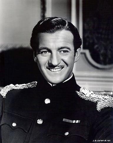 What military academy did David Niven attend?