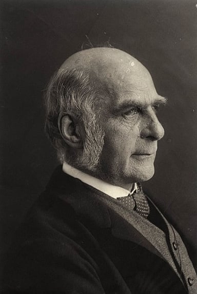 Who was Francis Galton's relative known for his contribution to science? 