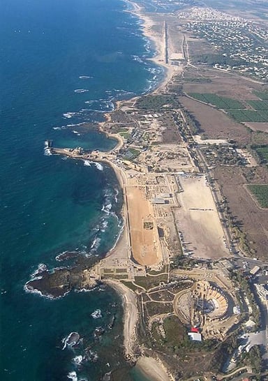 Who founded Caesarea Maritima?